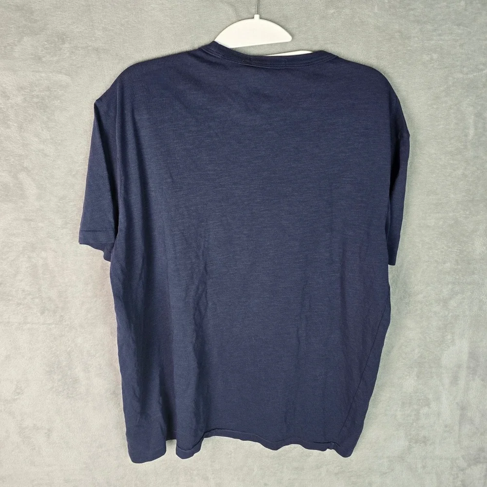 Polo Ralph Lauren Mens Graphic T-Shirt Navy Blue PRL‎ Athletic Div Size M NEW